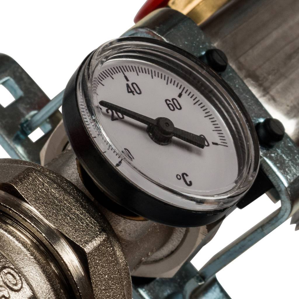 Коллектор из нержавеющей стали в сборе без расходомеров STOUT 9 выходов, SMS 0912 000009