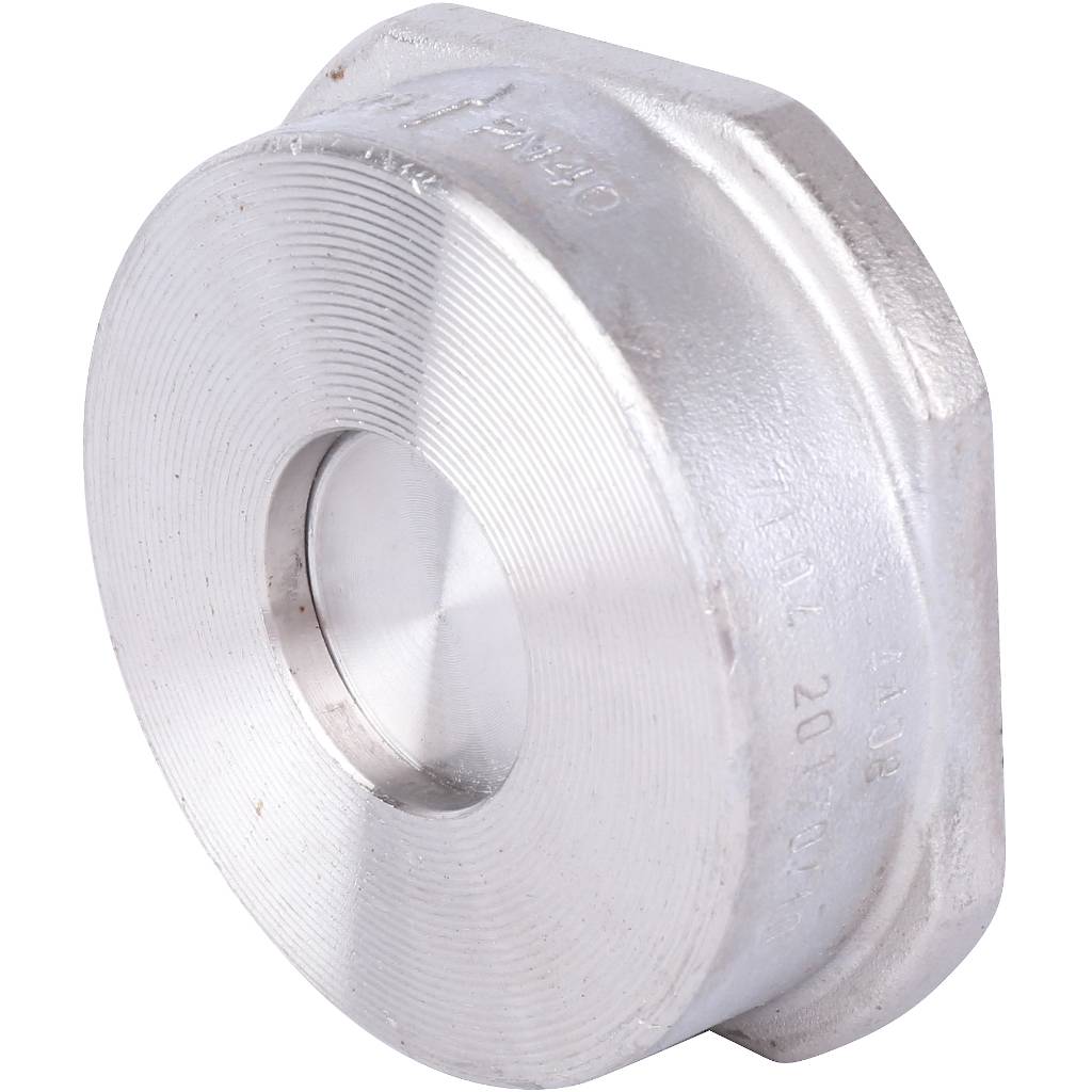 Клапан обратный пружинный ZETKAMA 275I Ду25 Ру40 межфланцевый из нерж. стали, 275I025E51