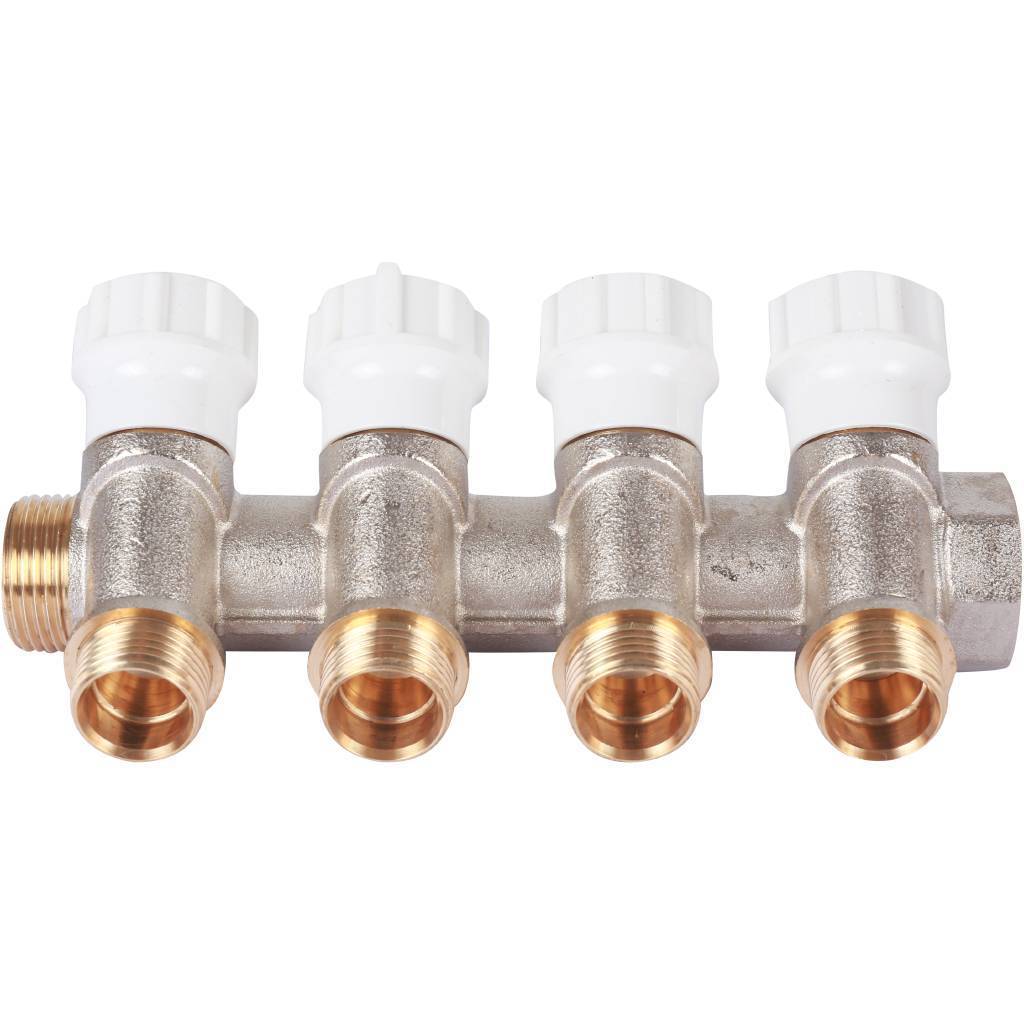 Коллектор распределительный регулируемый Itap 465/4 (3/4 x 1/2) (4 выхода)