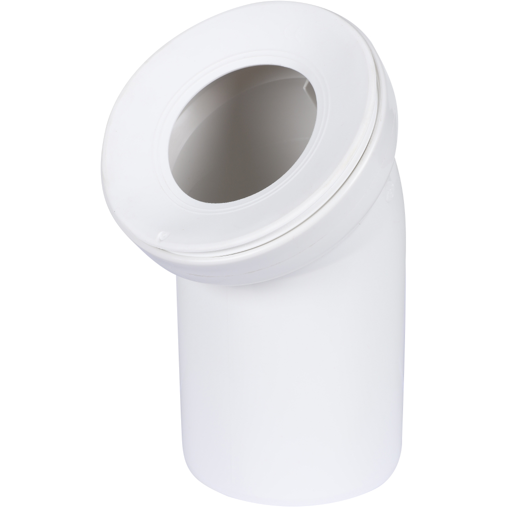 Отвод для присоединения выпуска унитаза РЕХАУ RAUPIANO PLUS 110/45°, 11216141001