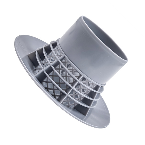 Зонт вентиляционный ВК ПП 50, NEW, серый,РТП