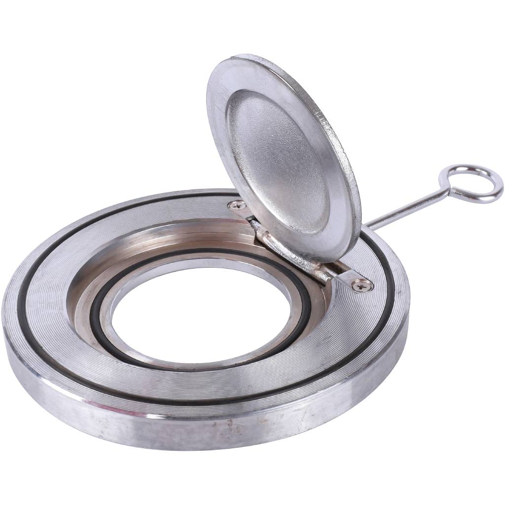 Клапан обратный Tecofi Ду100 Ру16 1/ств стальной межфланцевый стальной, CB5440-0100