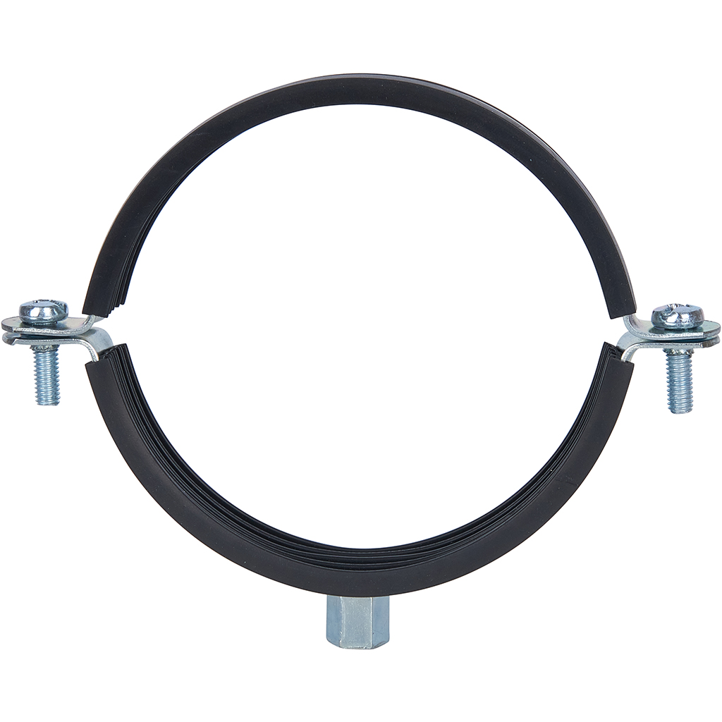 Хомут для труб STOUT 4 (107-116) с комбинированной гайкой М8-М10