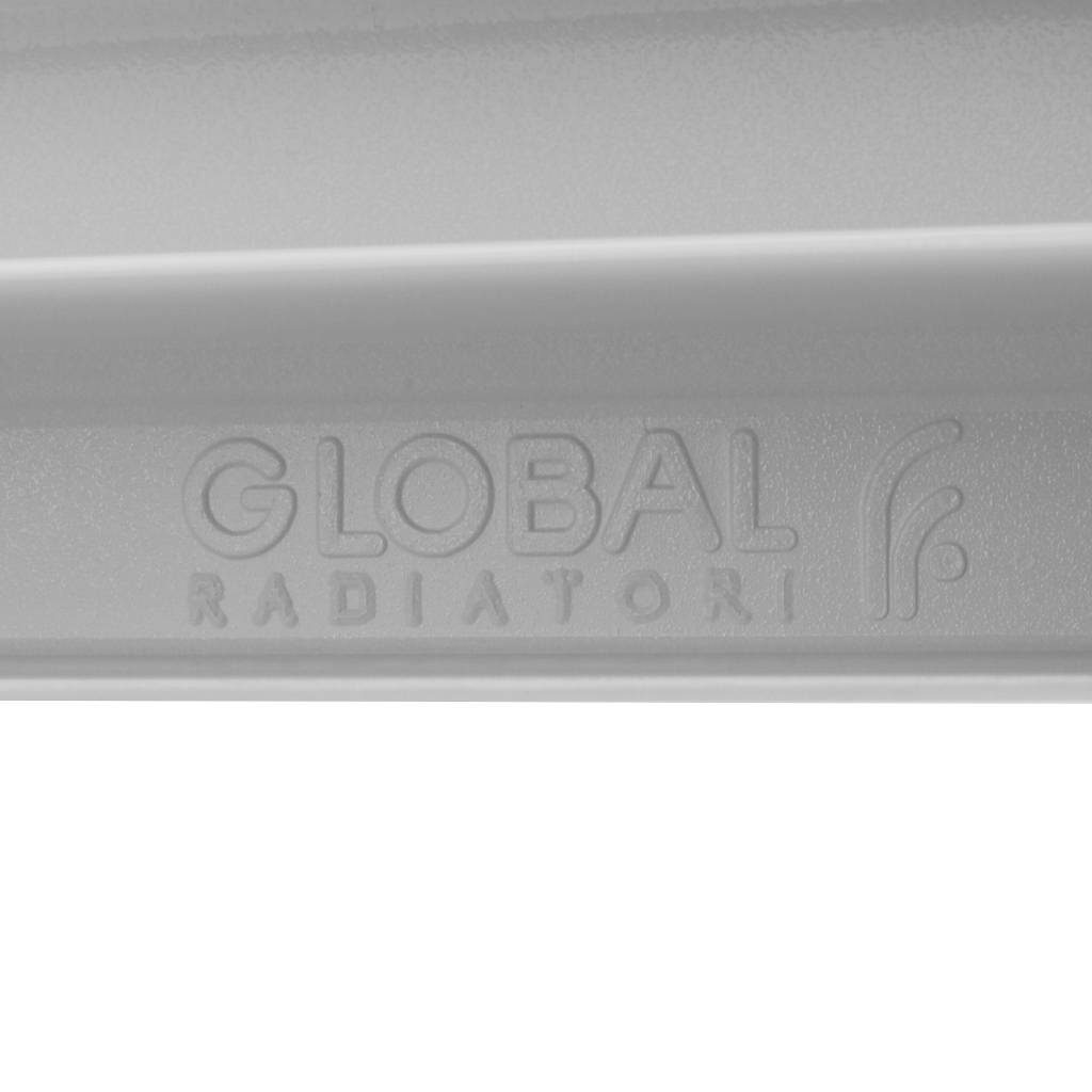 Радиатор алюминиевый Global ISEO 500 4 секции боковое подключение (белый RAL 9010), IS05001004