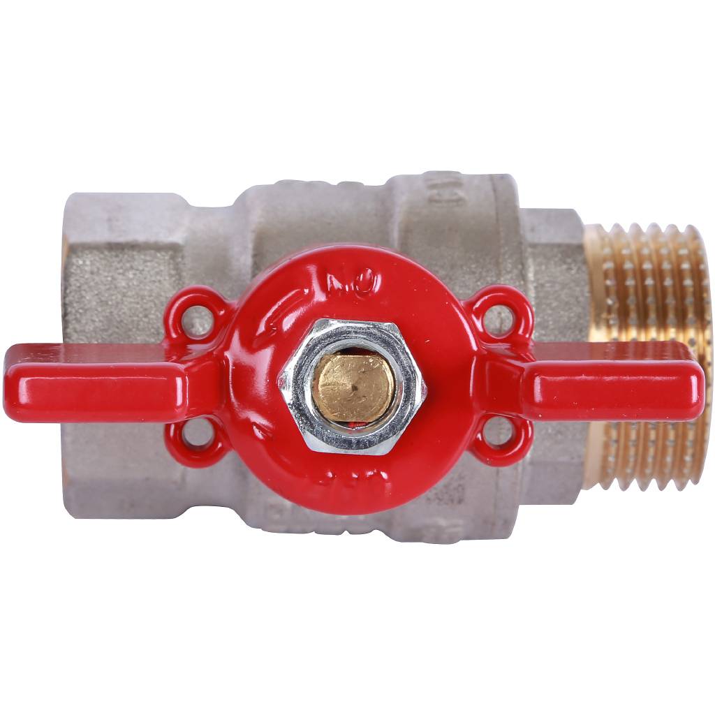 Кран шаровой ROMMER 3/4 ВН/НР, ручка бабочка, RBV-0004-0210220