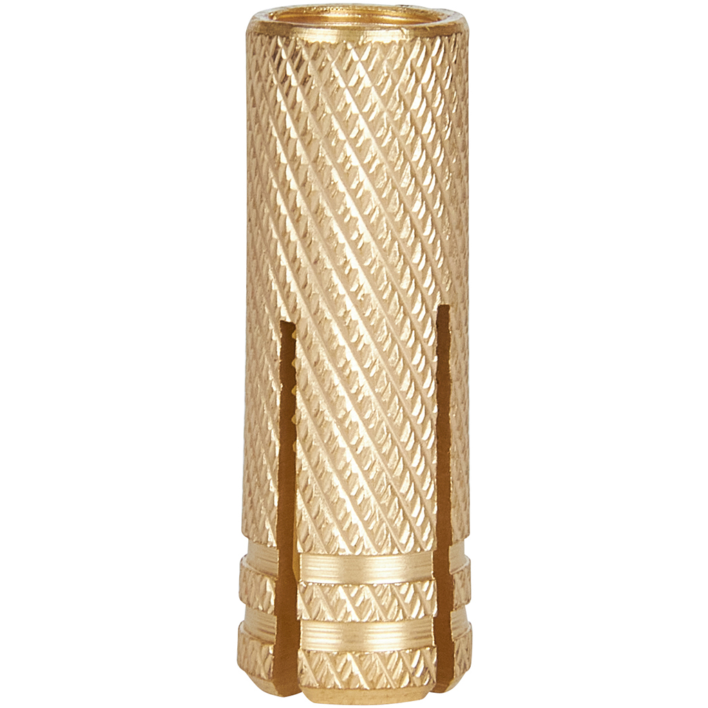 Забивной анкер латунный STOUT 8X10X30