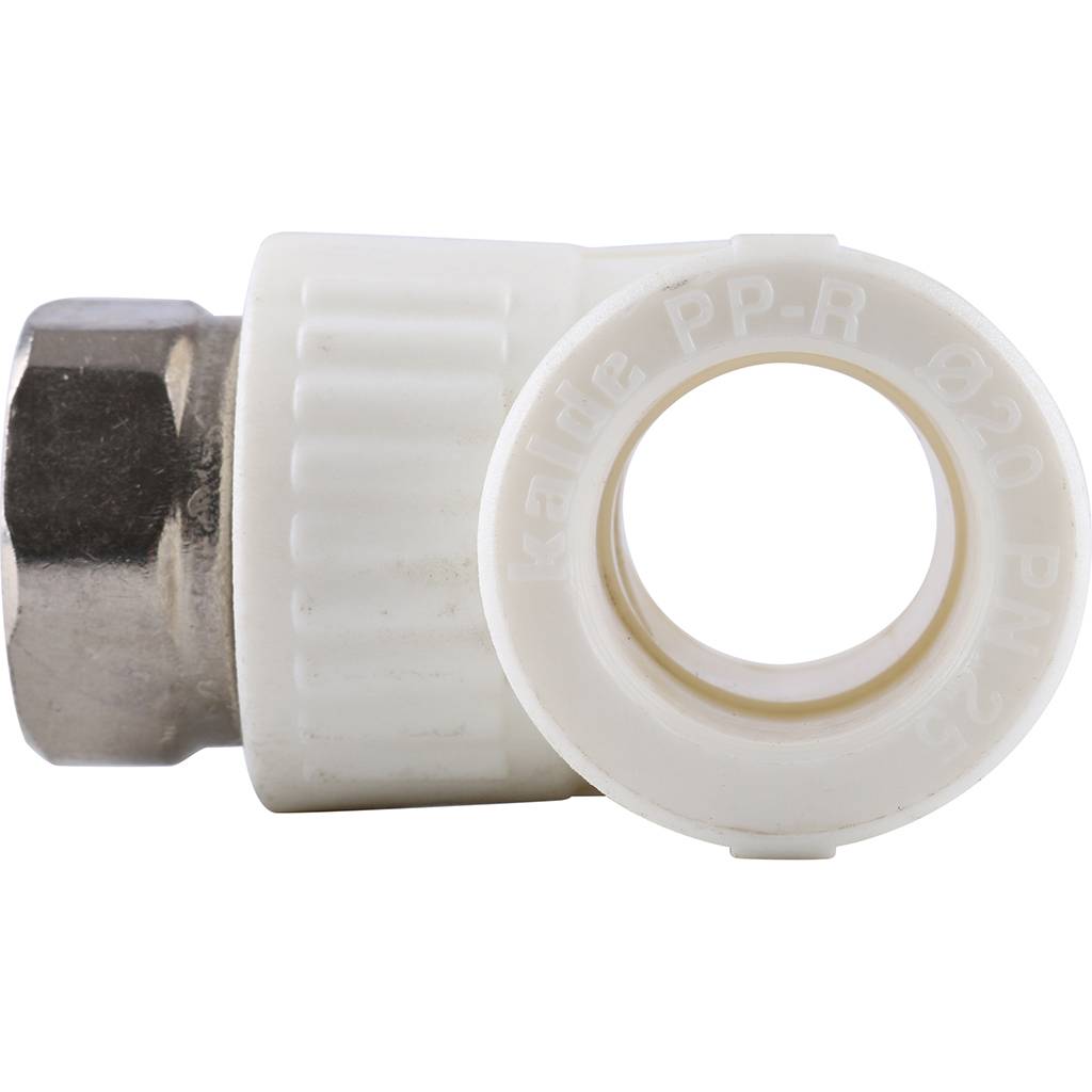 Тройник Kalde комбинированный с накидной гайкой 20х1/2, 3222-tut-200b00