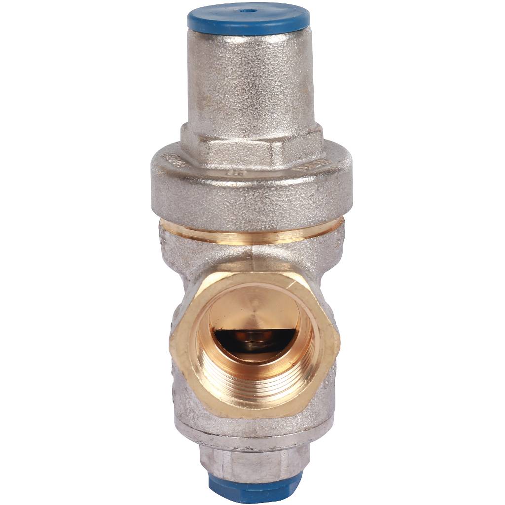 STOUT  Редуктор давления PN16 вн/вн 1/2  с выходом под манометр, SVS-1010-000015