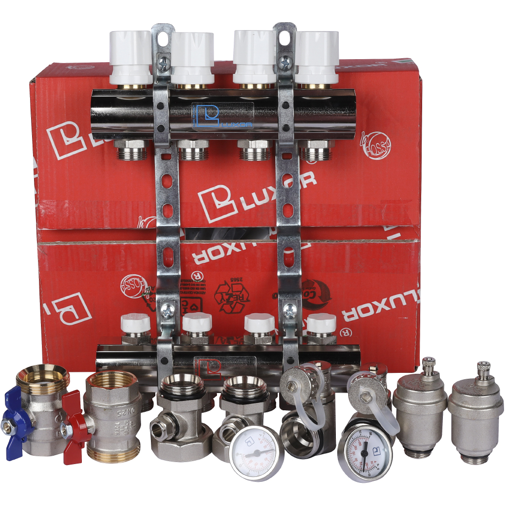 Коллекторная группа LUXOR CD 468M/4 1х3/4 EK, 15552704MN