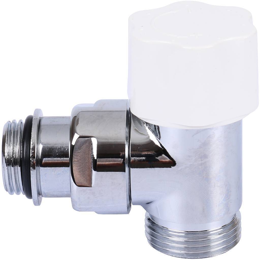 Термостатический комплект LUXOR KT 259/A 1/2 EK угловой (RS259/A+DS79/A+TA1200, хром), 14702703LUX