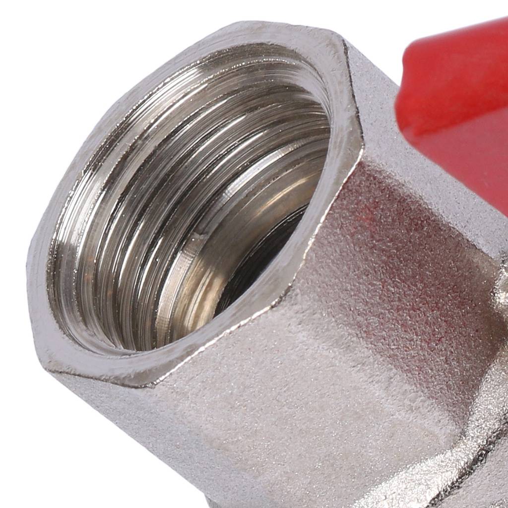 Кран шаровой полнопроходной STOUT с американкой , ВР/НР, ручка бабочка 1/2 (EPDM), SVB-1007-000015