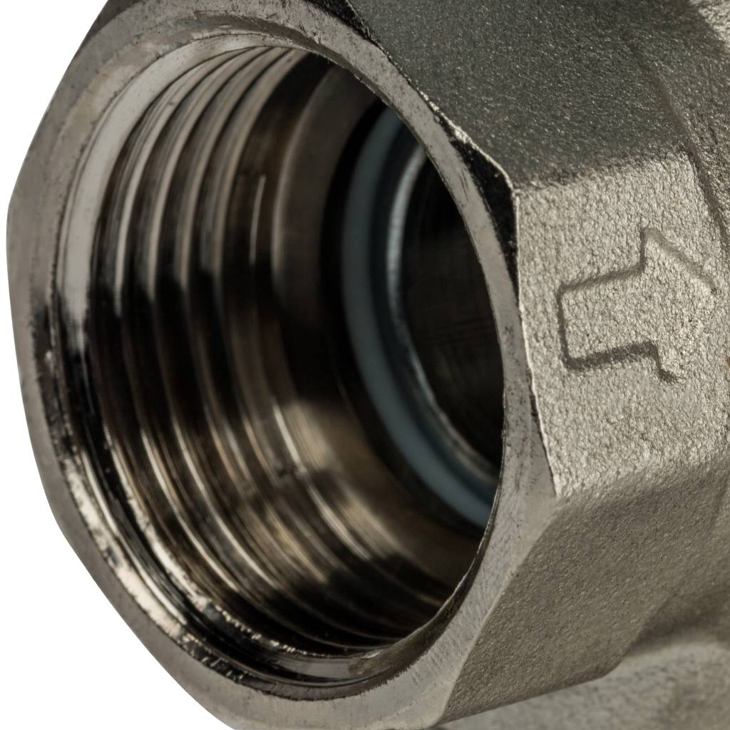 Кран шаровой STOUT с фильтром 1, SVF 0001 000025