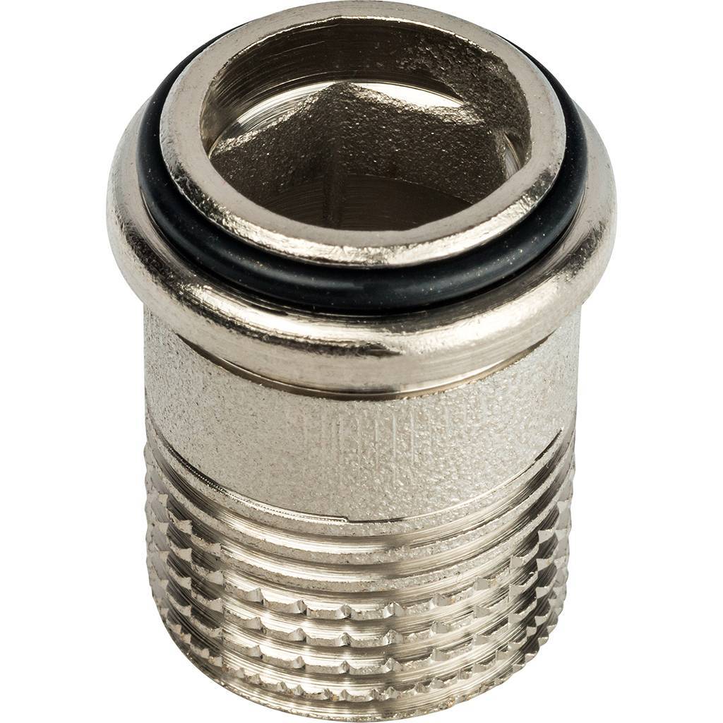 Корпус угловой термостатический для пластиковых труб LUXOR thermo tekna RS 212 1/2, 12122100 (69122100D)