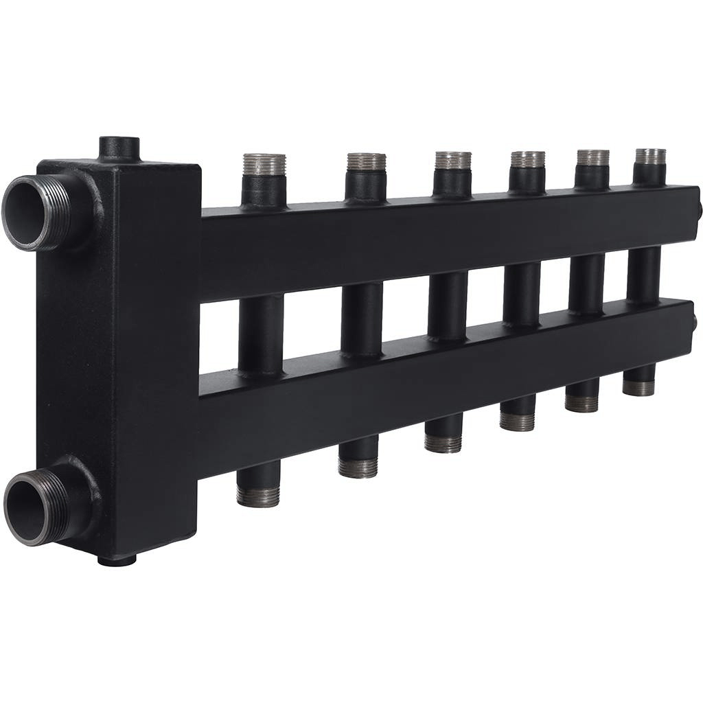 Коллектор (дублер компакт) ROMMER с гидроразделителем на 3+3+1 контура RDG-0018-024037