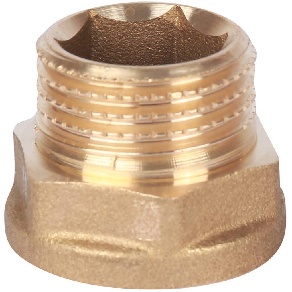 Удлинитель TIEMME НВ 1/2х10мм для стальных труб резьбовой, 1500156