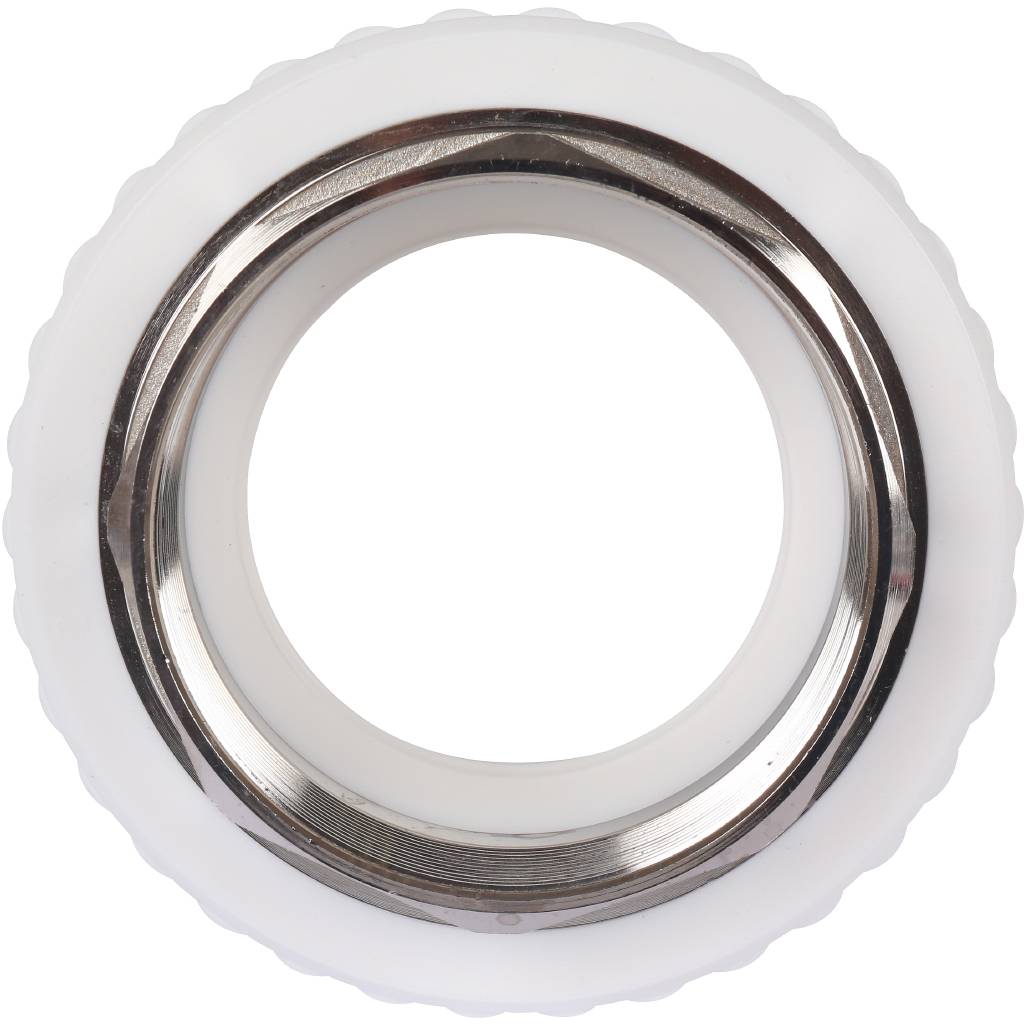 Муфта комбинированная Kalde под шестигранник (внутр. резьба, 110х4 ) для полипропиленовых труб под сварку, 3222-nfo-110406