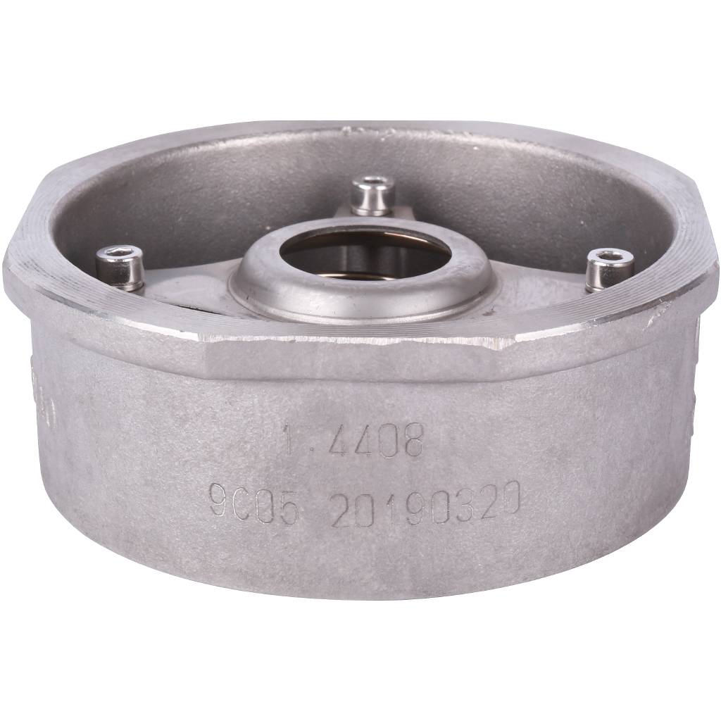 Клапан обратный пружинный ZETKAMA 275I Ду65 Ру40 межфланцевый из нерж. стали, 275I065E51