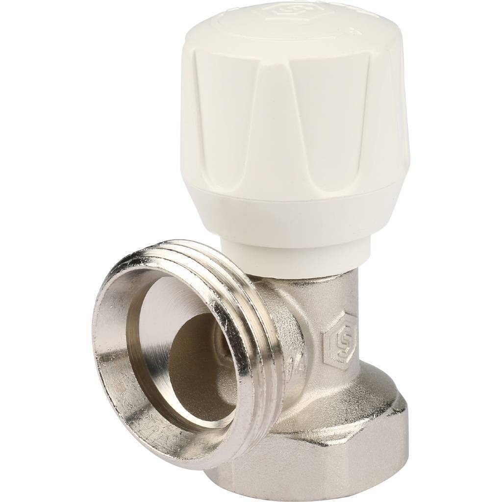 Клапан ручной терморегулирующий STOUT SVR угловой 3/4, SVR-2102-000020