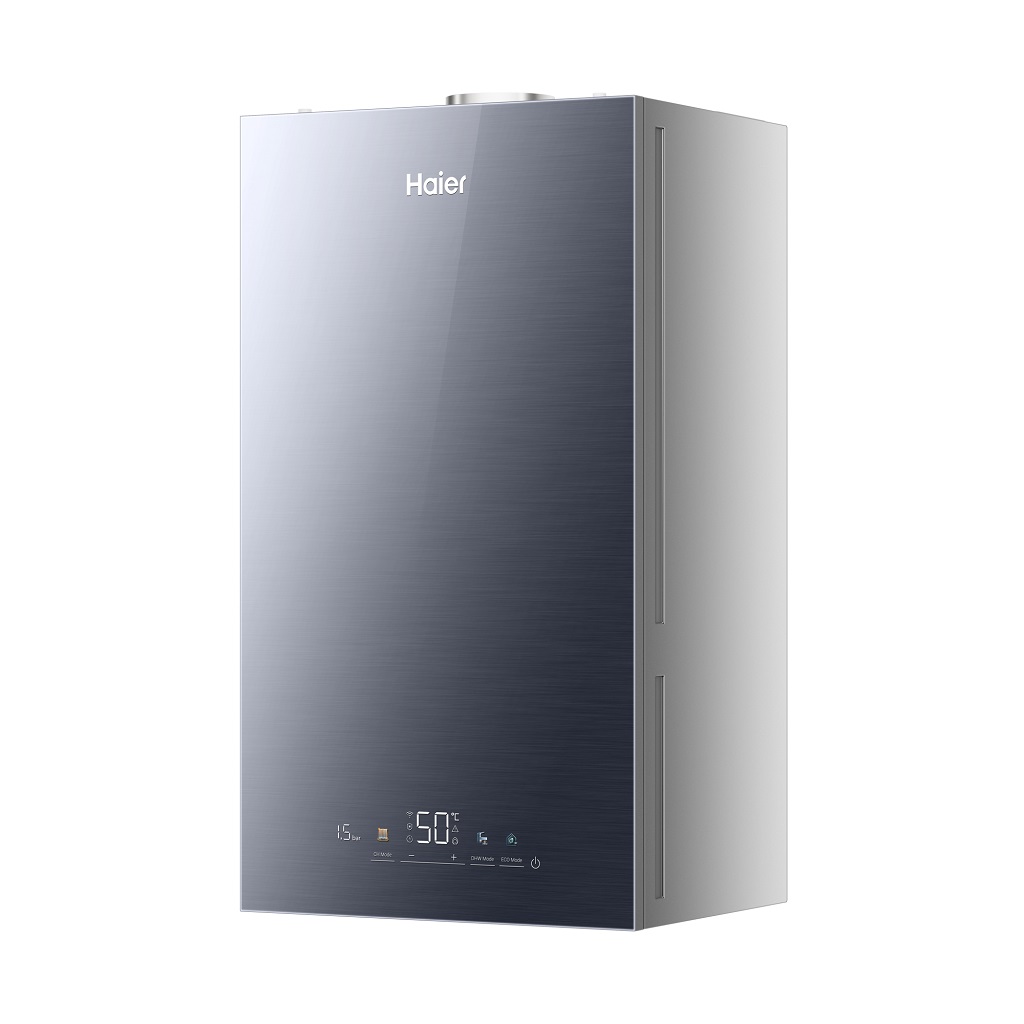 Котел настенный Haier EvoLine 2.24 Ti газовый/ двухконтурный/ турбированный/ стекляная панель, GE0Q69E0BRU
