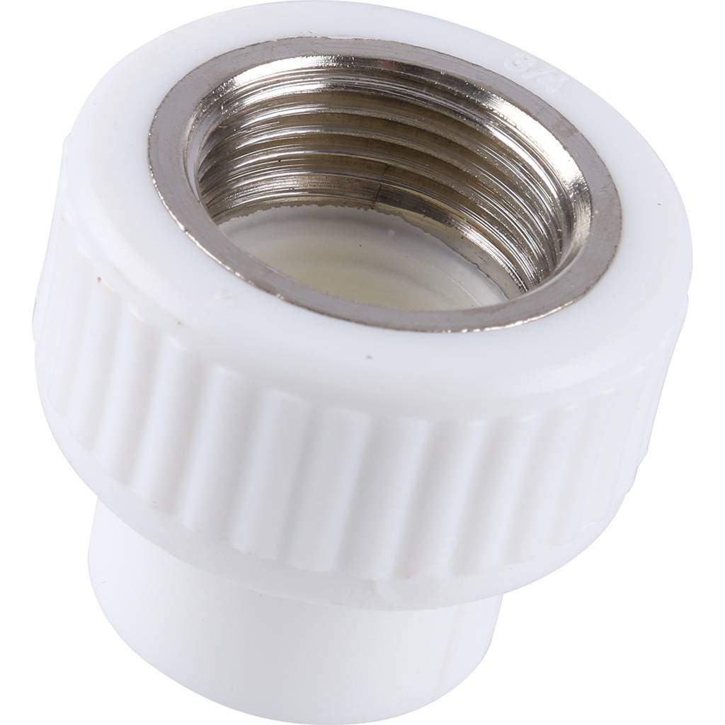 Муфта комбинированная Kalde внутренняя резьба 20x3/4 для полипропиленовых труб под сварку, 3222-nfo-200c00