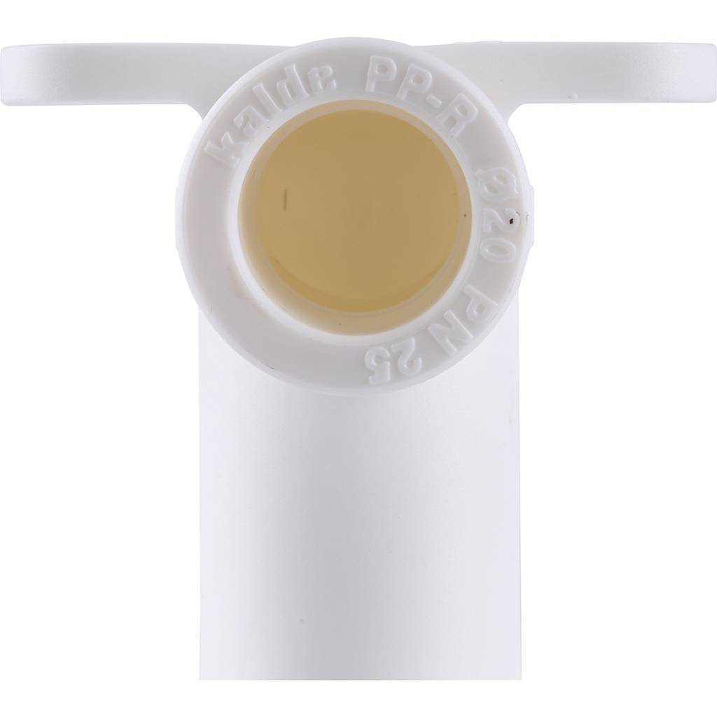 Угольник Kalde удлиненный с креплением для труб (внутр. резьба, 20x1/2 )