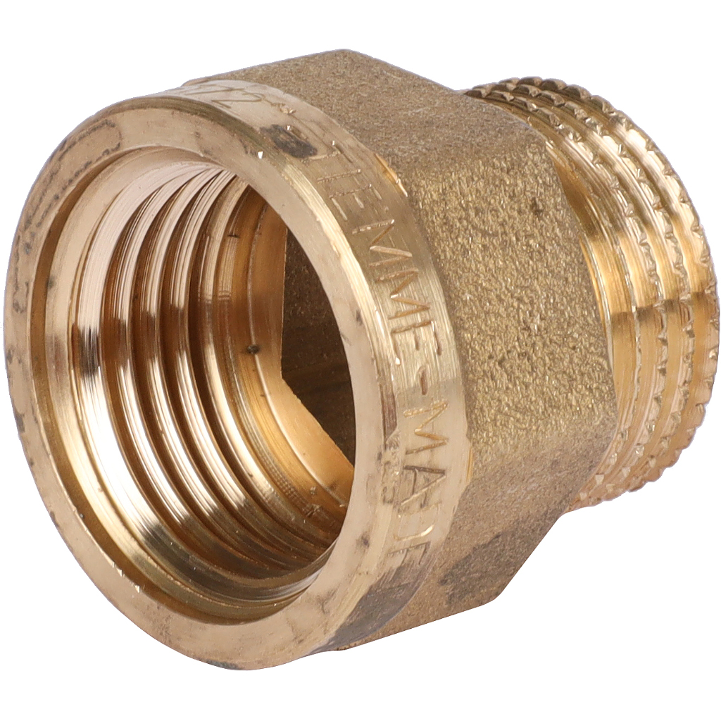 Удлинитель TIEMME НВ 1/2х15 мм для стальных труб резьбовой, 1500183