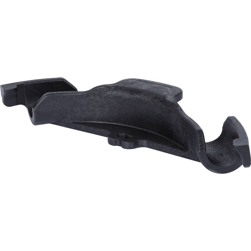 Фиксатор поворота угла STOUT 90 с креплением для труб диаметром 25 мм (пластик), SFA-0036-000025