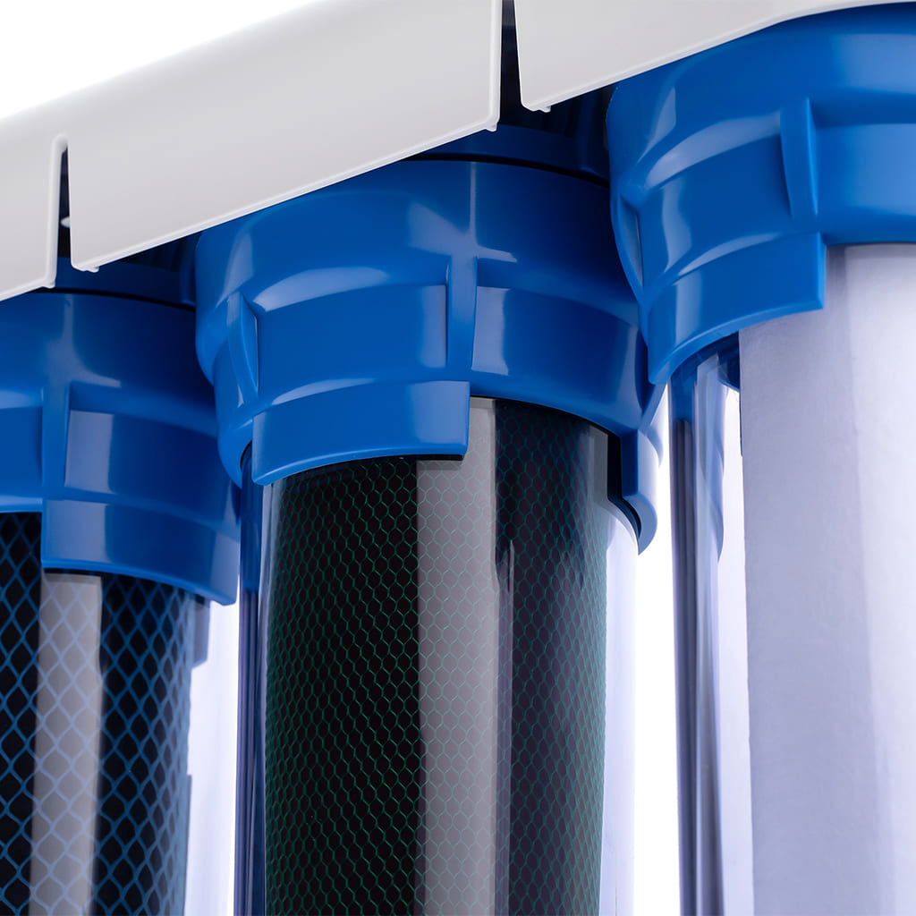 Фильтр трехступенчатый Гейзер БИО 312 (мех+Арагон М-Био+В+Fiber Pro), 66025