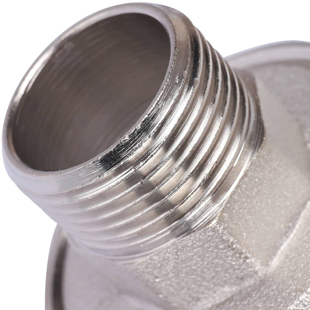 Муфта разъемная с наружной резьбой Политэк 32х3/4 для полипропиленовых труб под сварку (цвет белый), 9800003234