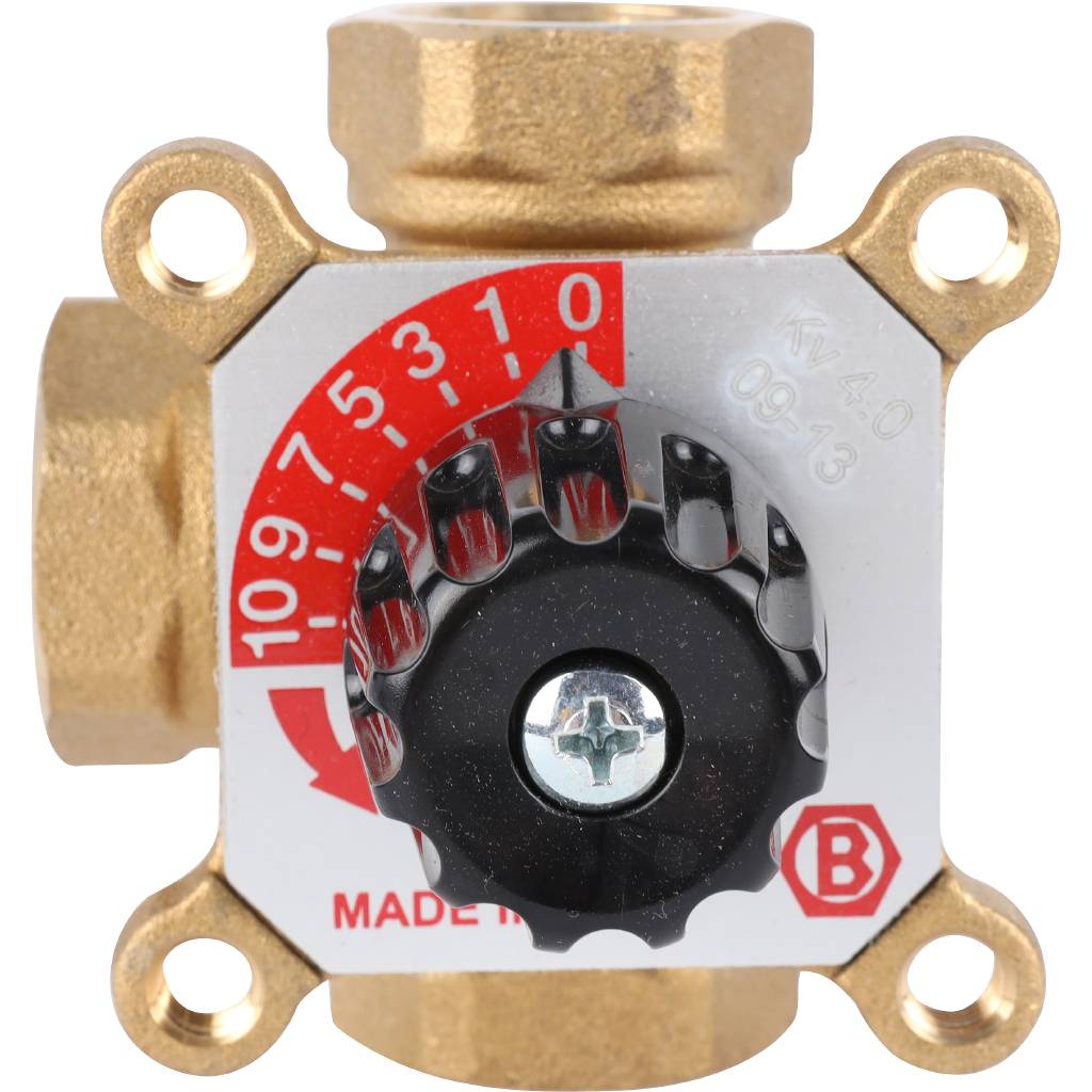 Трехходовой смесительный клапан BARBERI 3/4 Kvs 4, 46002000MB