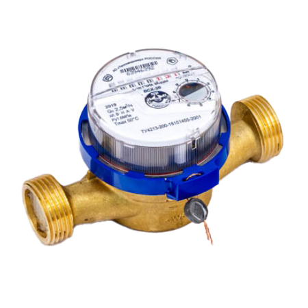 Счетчик холодной воды Тепловодомер ВСХ-20 Ду20 (130 мм), R110-020-324-B54