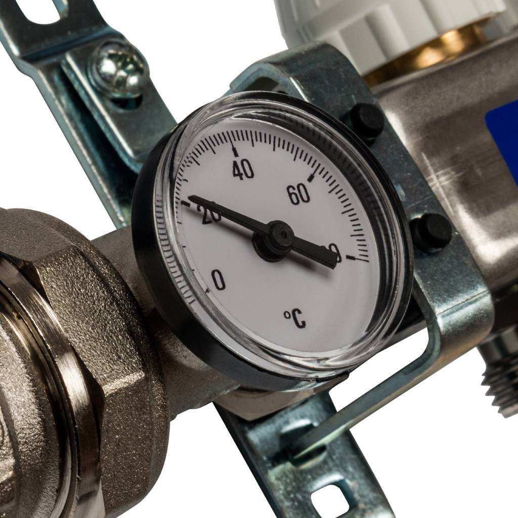 Коллектор из нержавеющей стали в сборе с расходомерами STOUT 9 выходов, SMS 0907 000009