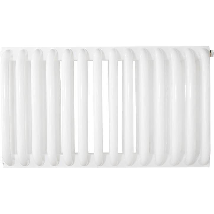 Трубчатый стальной радиатор КЗТО РС 2-500-41 секция 1/2 боковое подключение RAL9010, РС25004112RAL9010