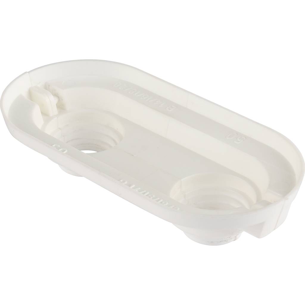 *12407771001 REHAU RAUTITAN Декоративная накладка для 2 труб Stabil/Flex, Дн 16/20мм