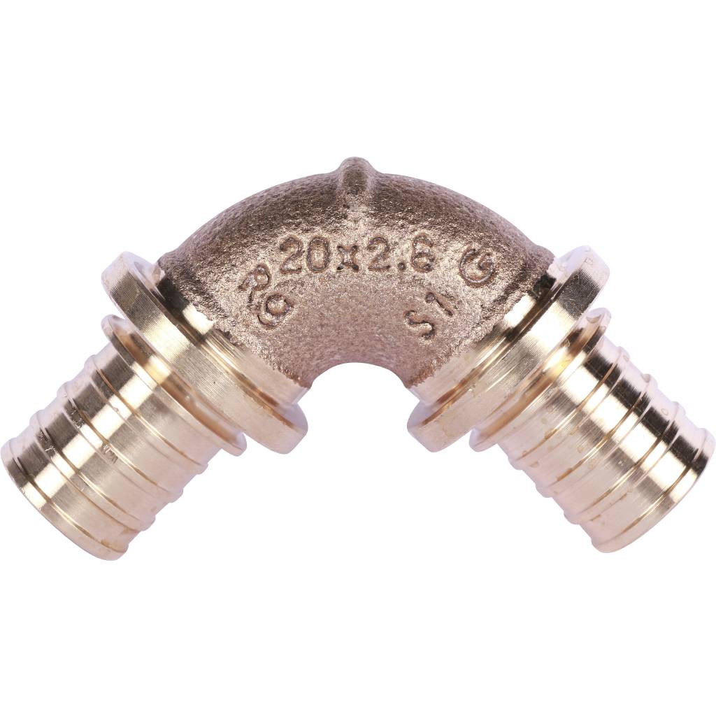 Угольник РЕХАУ RAUTITAN 90° 20 RX для труб из сшитого полиэтилена аксиальный, 13777021001