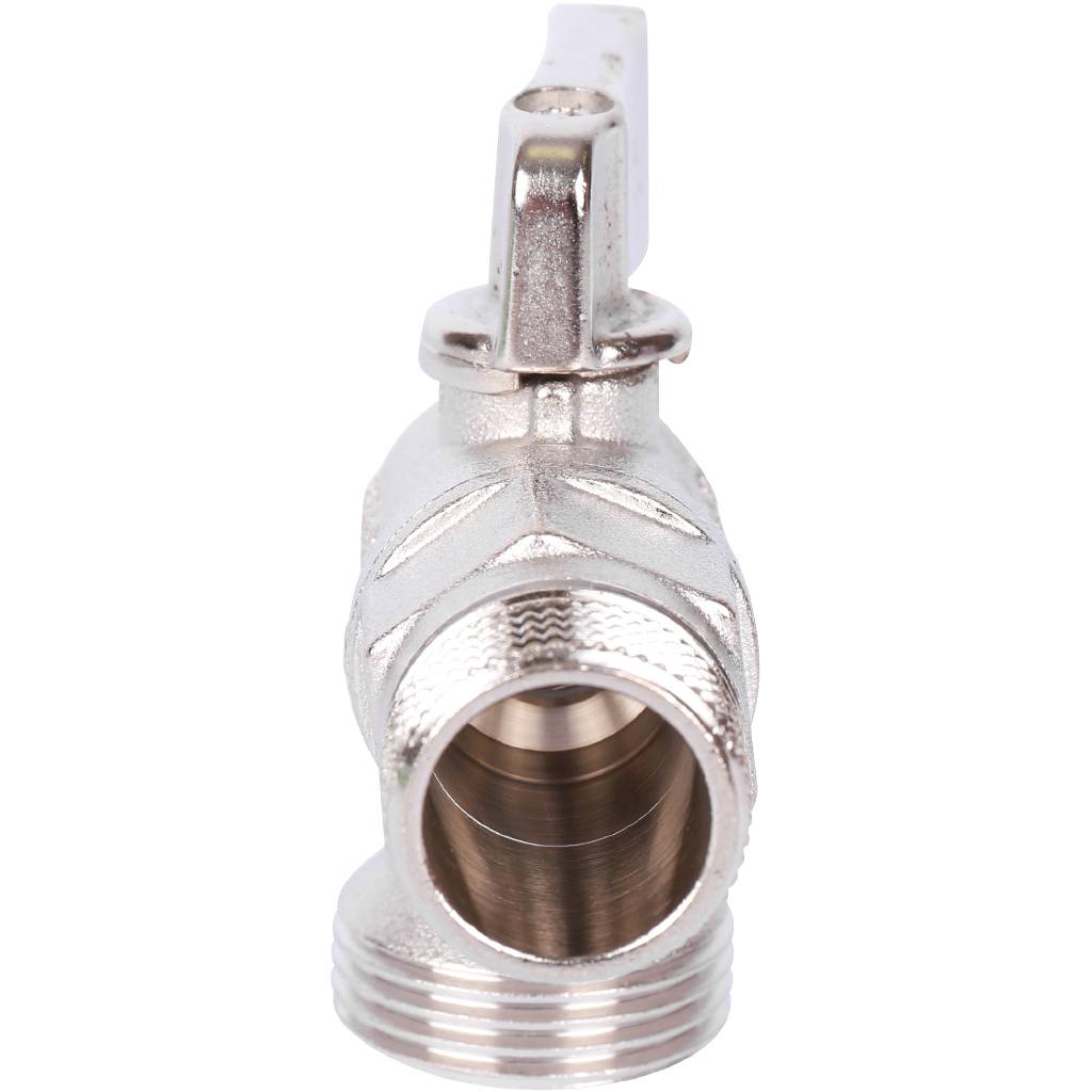 Кран шаровой STOUT угловой для бытовой техники 1/2 х 3/4, SVB-0059-001234