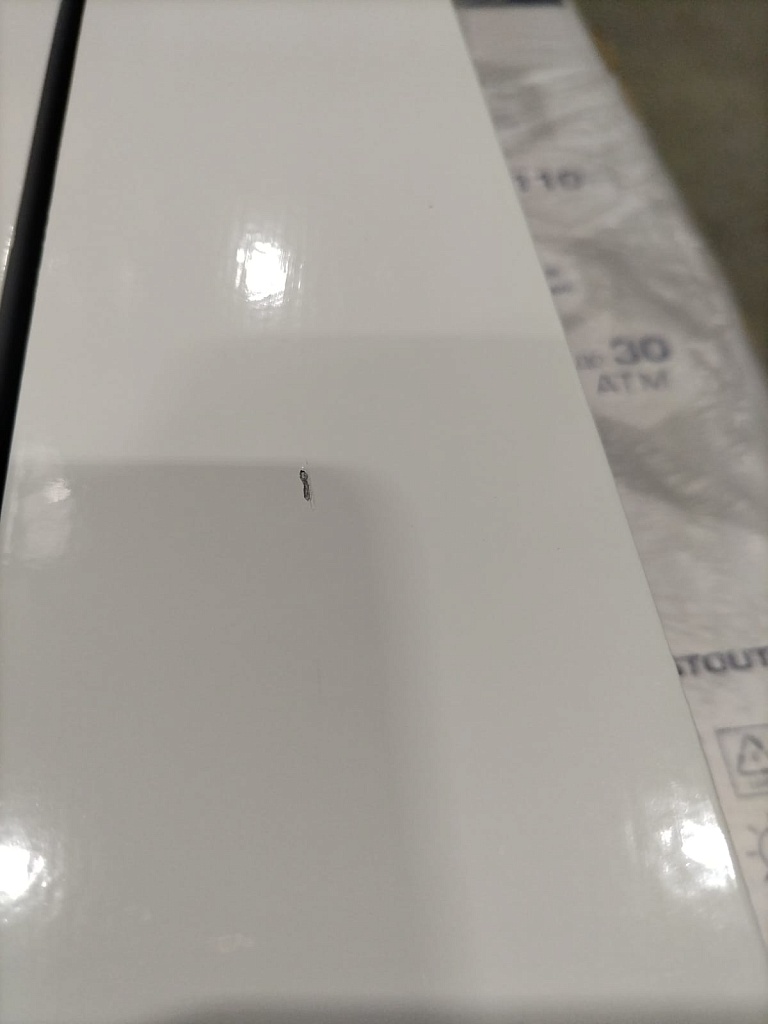 Уцененный товар (СКОЛ ЛКП): Радиатор биметаллический ROMMER Profi BM 500 8 секции боковое подключение (BI500-80-80-150) (RAL9016), RBM-1210-050008