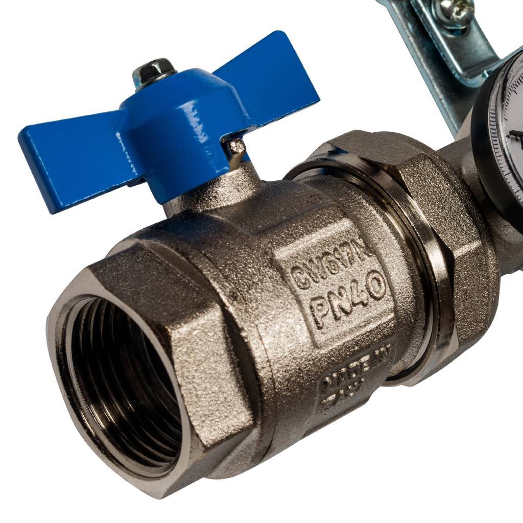 Коллектор из нержавеющей стали в сборе без расходомеров STOUT 10 выходов