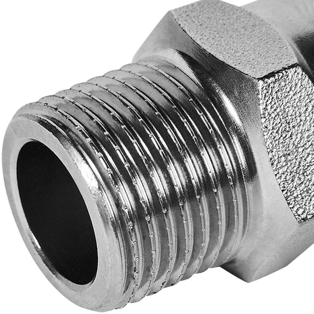 Переходник-НР ROMMER 22х1/2 из нержавеющей стали прессовой