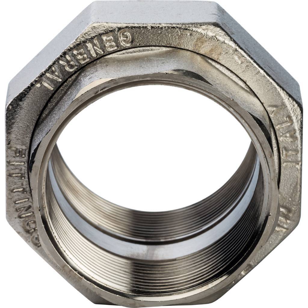 Разъемное соединение STOUT американка ВВ никелированное 2, SFT-0034-000002