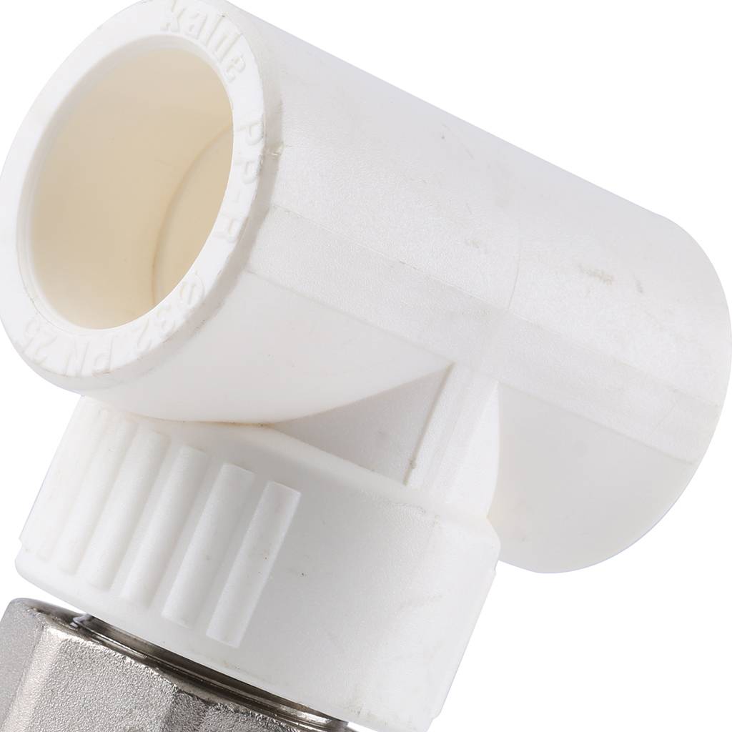 Тройник Kalde комбинированный с накидной гайкой 32х1 1/4, 3222-tut-321a00