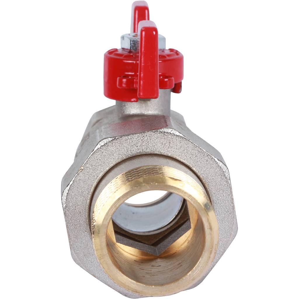 Кран шаровой ROMMER с американкой 1 ВН/НР, ручка бабочка, RBV-0005-0510225