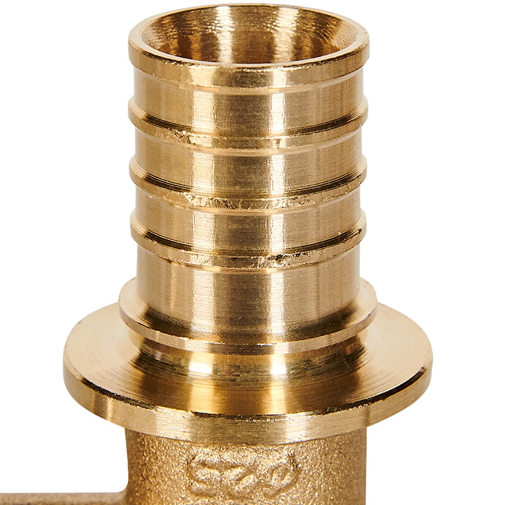 Тройник переходной ROMMER 25x20x16 для труб из сшитого полиэтилена аксиальный, RFA-0014-252016