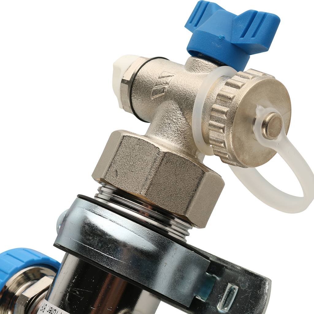 Распределительный коллектор РЕХАУ RAUTHERM S HKV-D на 9 контуров нерж .сталь (без шаровых кранов), 12080911002