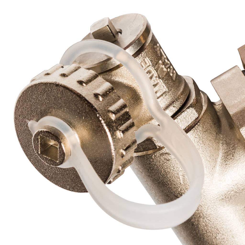 Распределительный коллектор из латуни с расходомерами STOUT 9 выходов, SMB 0473 000009