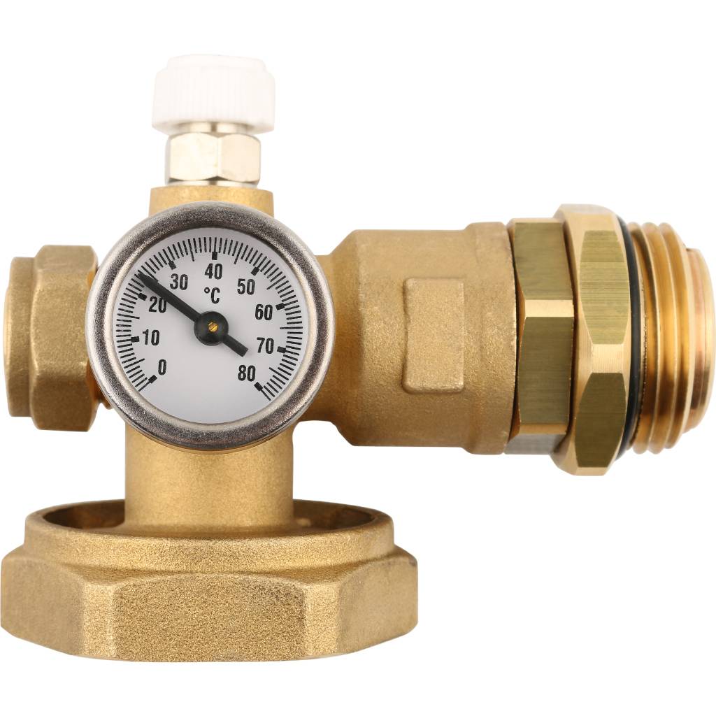 Насосно-смесительный узел STOUT с термостатическим клапаном, без насоса