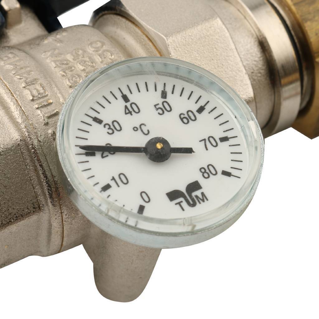 Коллектор в сборе на 6 выходов TIEMME 1х3/4 ЕК, 3870007(3875G060506)