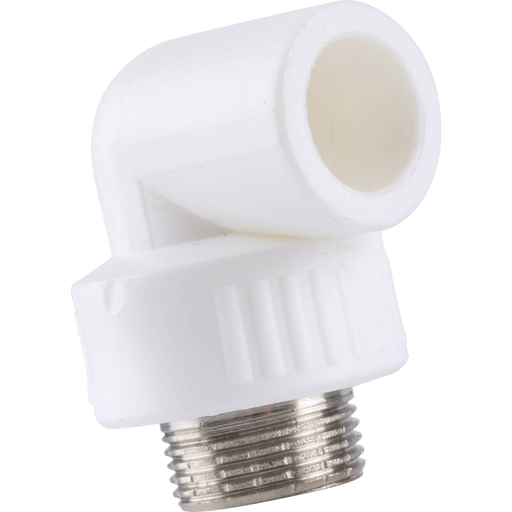 Угольник Kalde с наружной резьбой 20x3/4 для полипропиленовых труб, 3222-emo-200c00