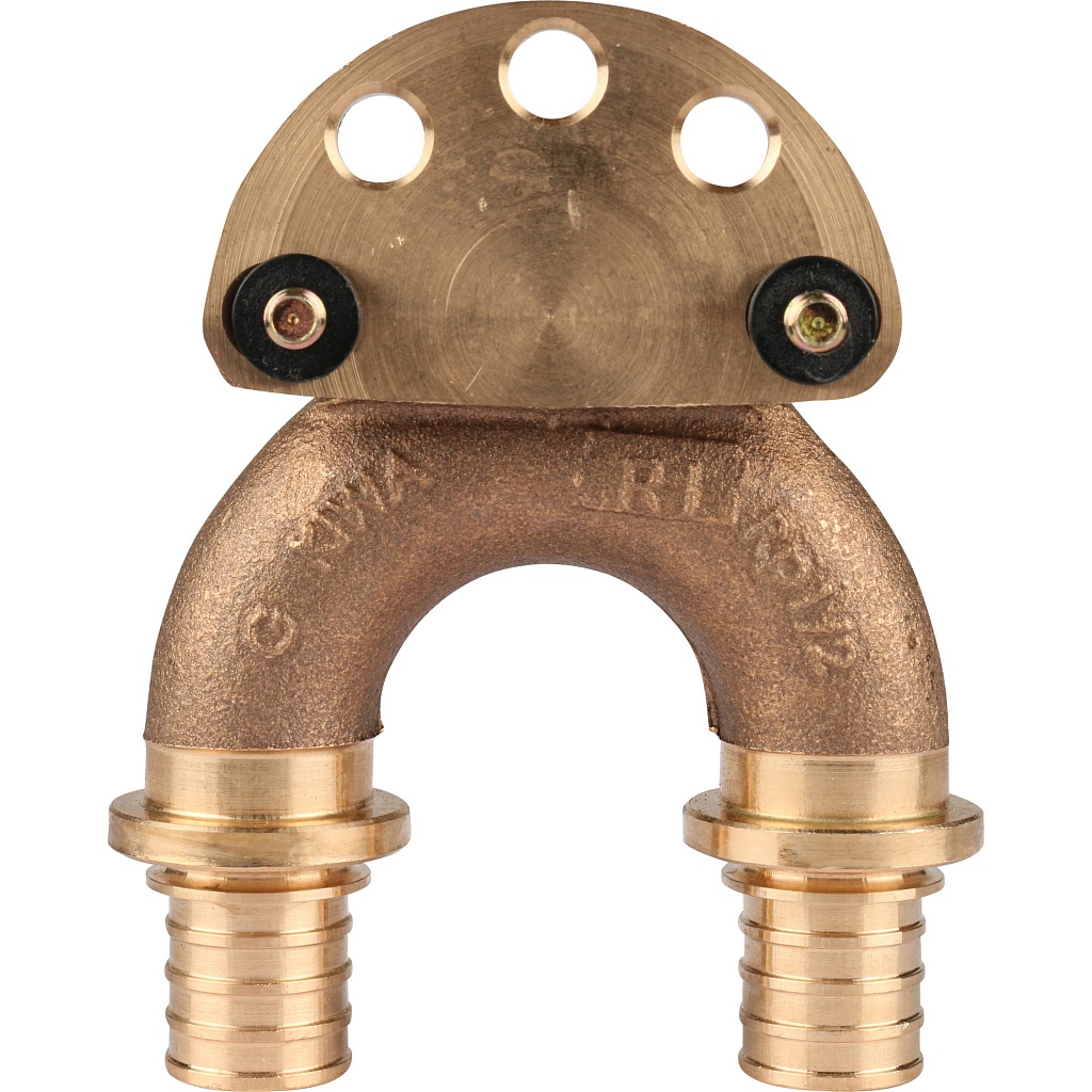 Проточный настенный угольник РЕХАУ RAUTITAN 20/20-Rp 1/2 длинный RX+ для труб из сшитого полиэтилена, 14562711001