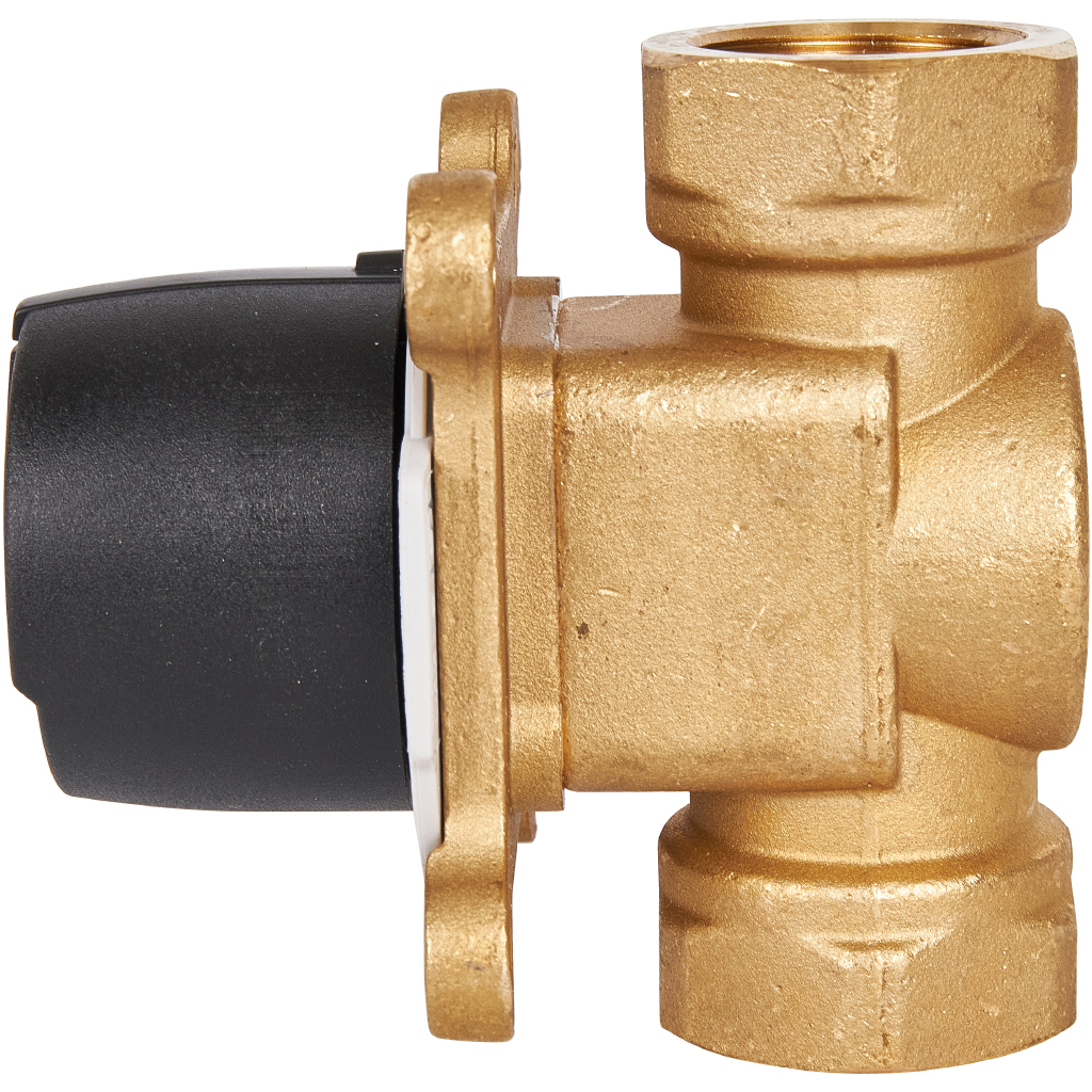 Трехходовой смесительный клапан STOUT 3/4 Kvs 6